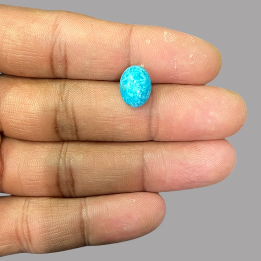 Buy Real Turquoise 4.36 Carats 11.9 x 9 x 6.2 mm in Oval