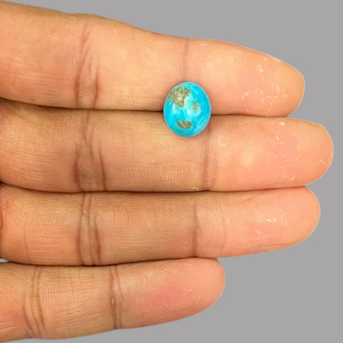 Buy Real Turquoise Stone 2.87 Carats 11.5 x 9.9 x 4.1 mm in Oval