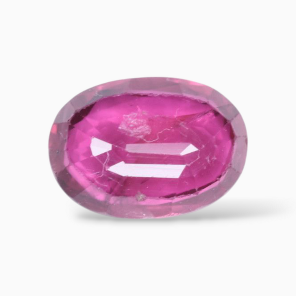 Buy Red Ruby In Oval Shape 1.13 Carats 7.6x5.5mm Size