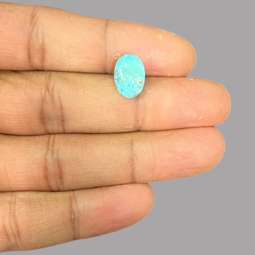 Buy Rough Turquoise 3.98 Carats 12.5 x 8.9 x 4.6 mm in Oval