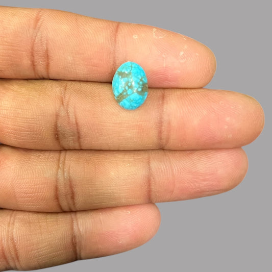Buy Rough Turquoise 4.25 Carats 12.6 x 9.3 x 5 mm in Oval