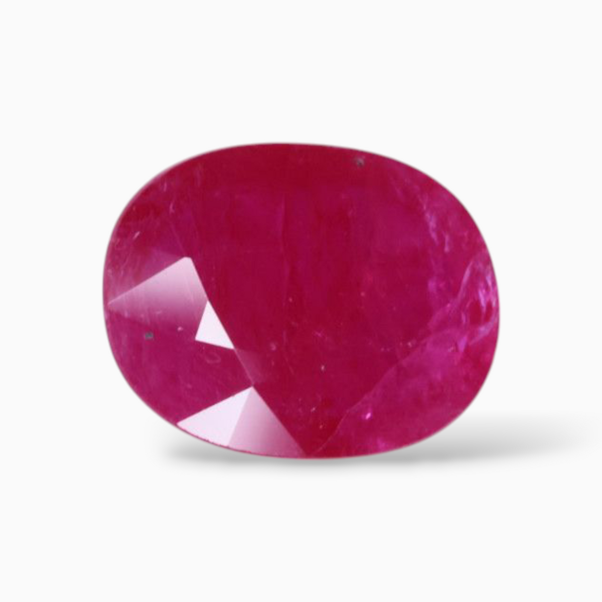 Buy Rubies Gemstone In Oval Shape 3.42 Carats 12x9.5mm Size