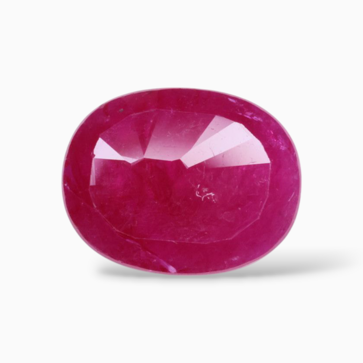 Buy Rubies Gemstone In Oval Shape 3.42 Carats 12x9.5mm Size