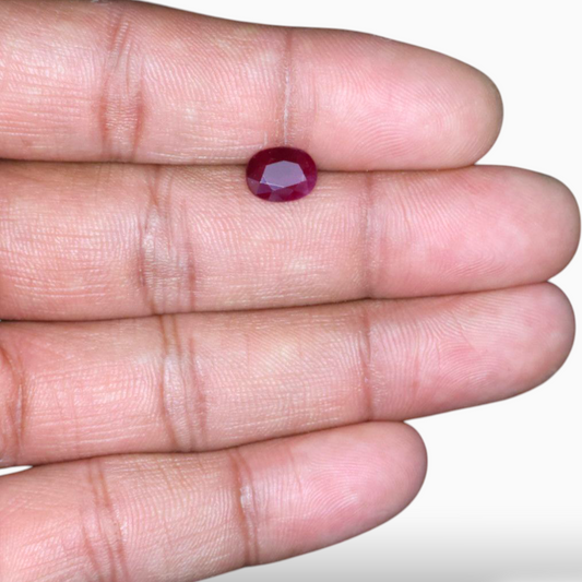Buy Rubies Pink In Oval Shape 2.41 Carats 8.8x6.7mm Size