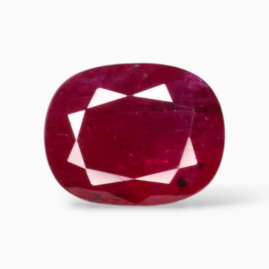 Buy Ruby Gemstone In Oval Shape 3.17 Carats 10.2x8mm Size