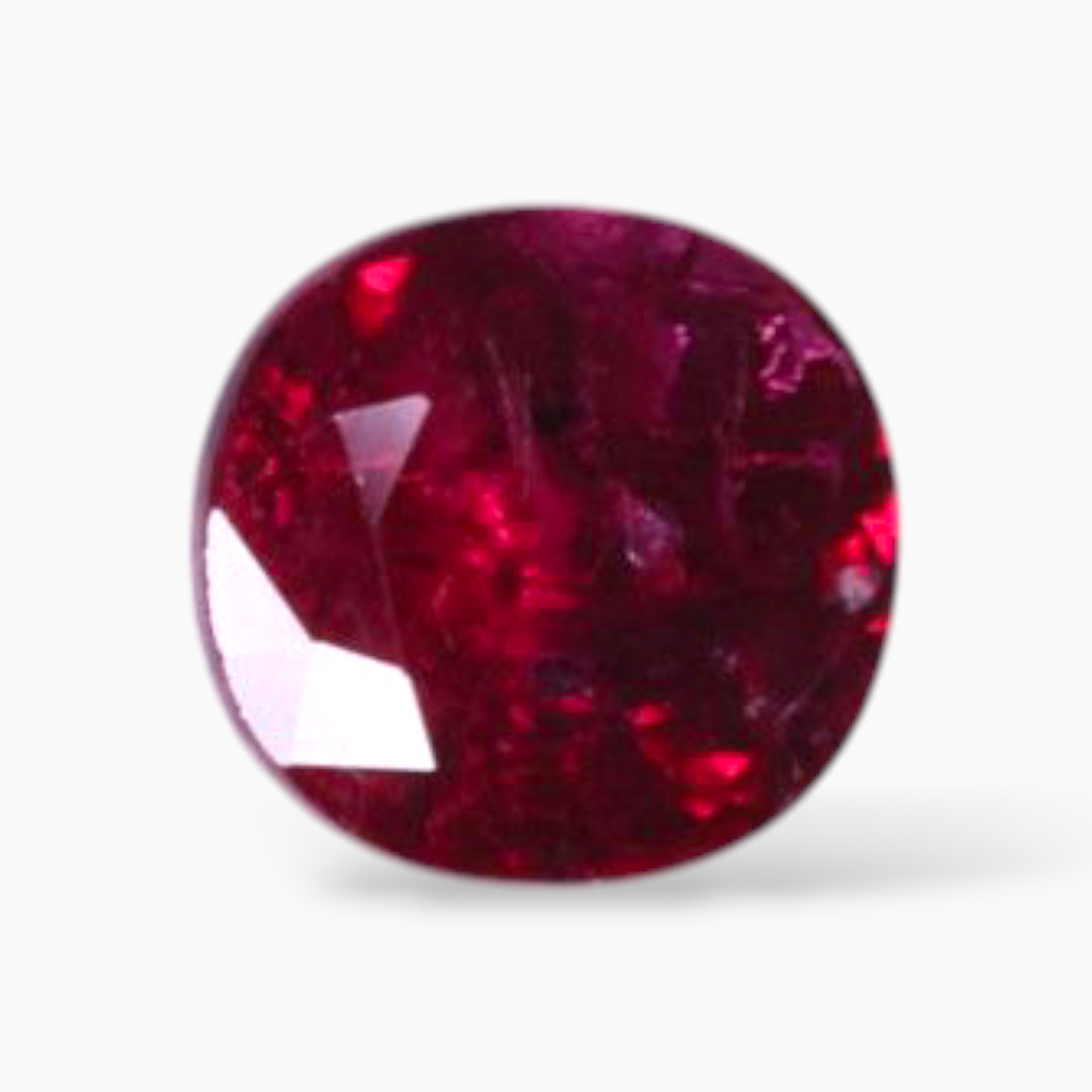 Buy Ruby Mozambique For Sale In Oval Shape 1.05 Carats 6x5.7mm Size