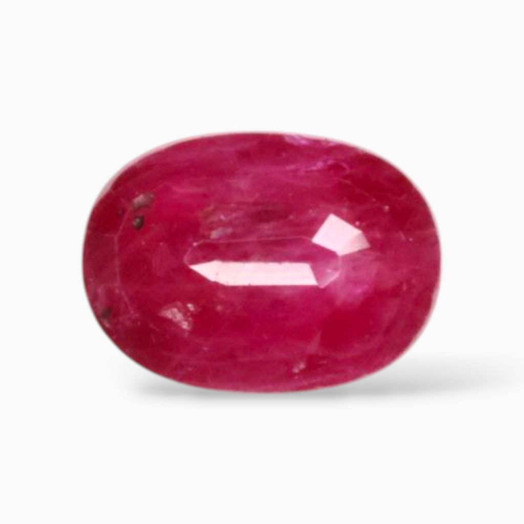 Buy Ruby Stone In Oval Shape 1.11 Carats 8x5.7mm Size
