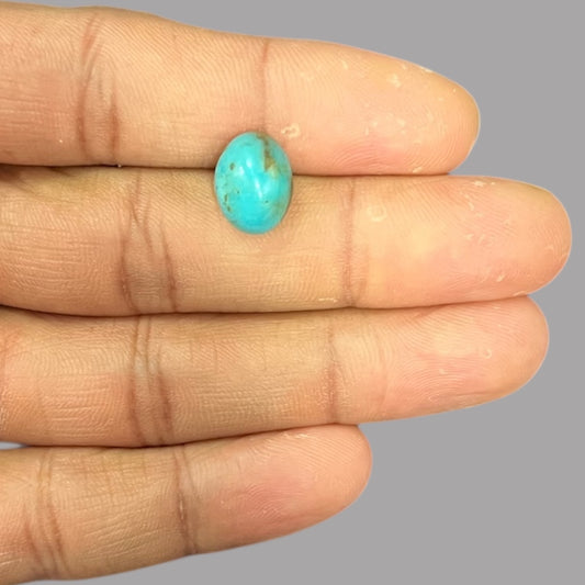 Buy Turquoise Gemstone 5.07 Carats 12.4 x 9.5 x 7 mm in Oval