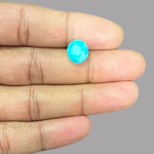 Buy Turquoise Stone 4.66 Carats 11.3 x 9.9 x 5.9 mm in Oval