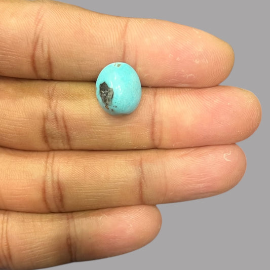 Buy Turquoise Stone 7.01 Carats 13.5 x 11.5 x 8.3 mm in Oval 