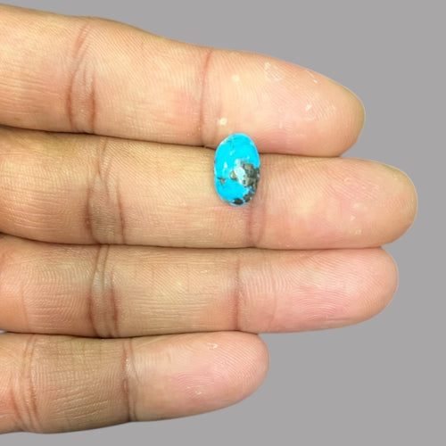 Buy Turquoise Stone Online 3.92 Carats 12.1 x 7.6 x 5.1 mm in Oval