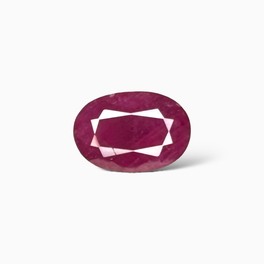 Buy Natural Ruby Oval , 4.69 Carats IDL Certified Afghanistan
