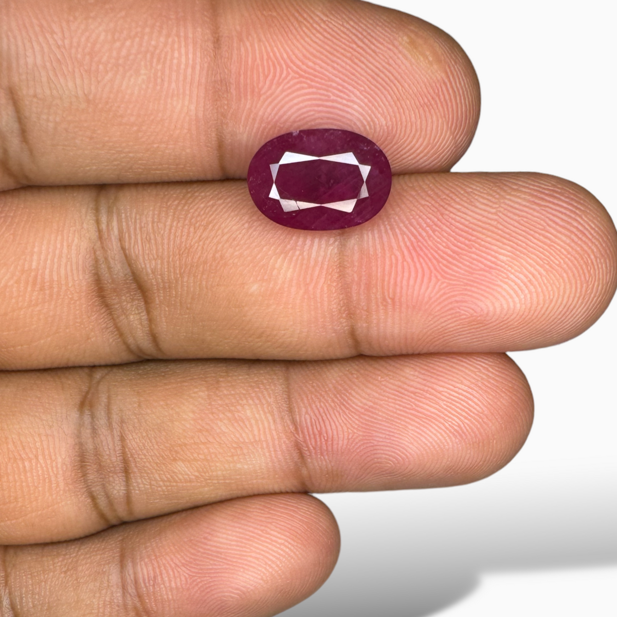 Buy Natural Ruby Oval , 4.69 Carats IDL Certified Afghanistan