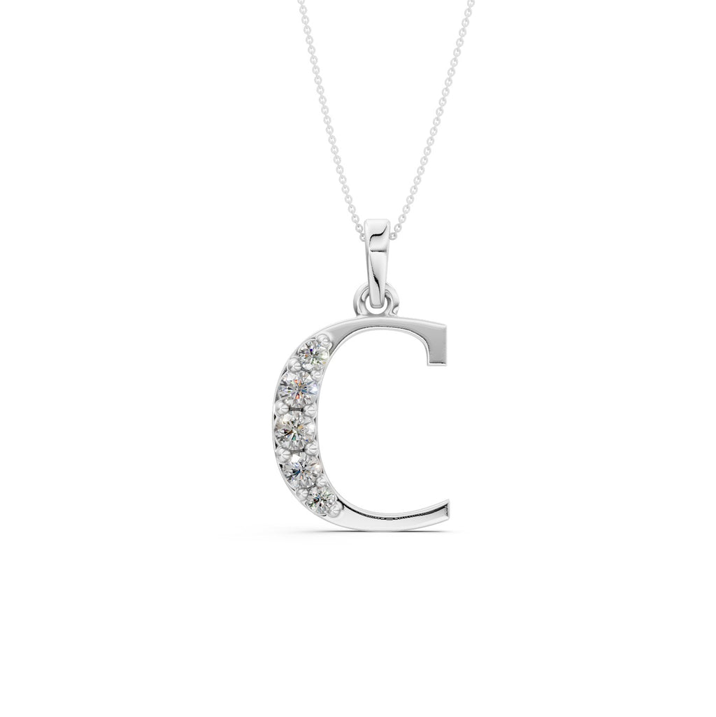 Necklace Initial C (Gold)