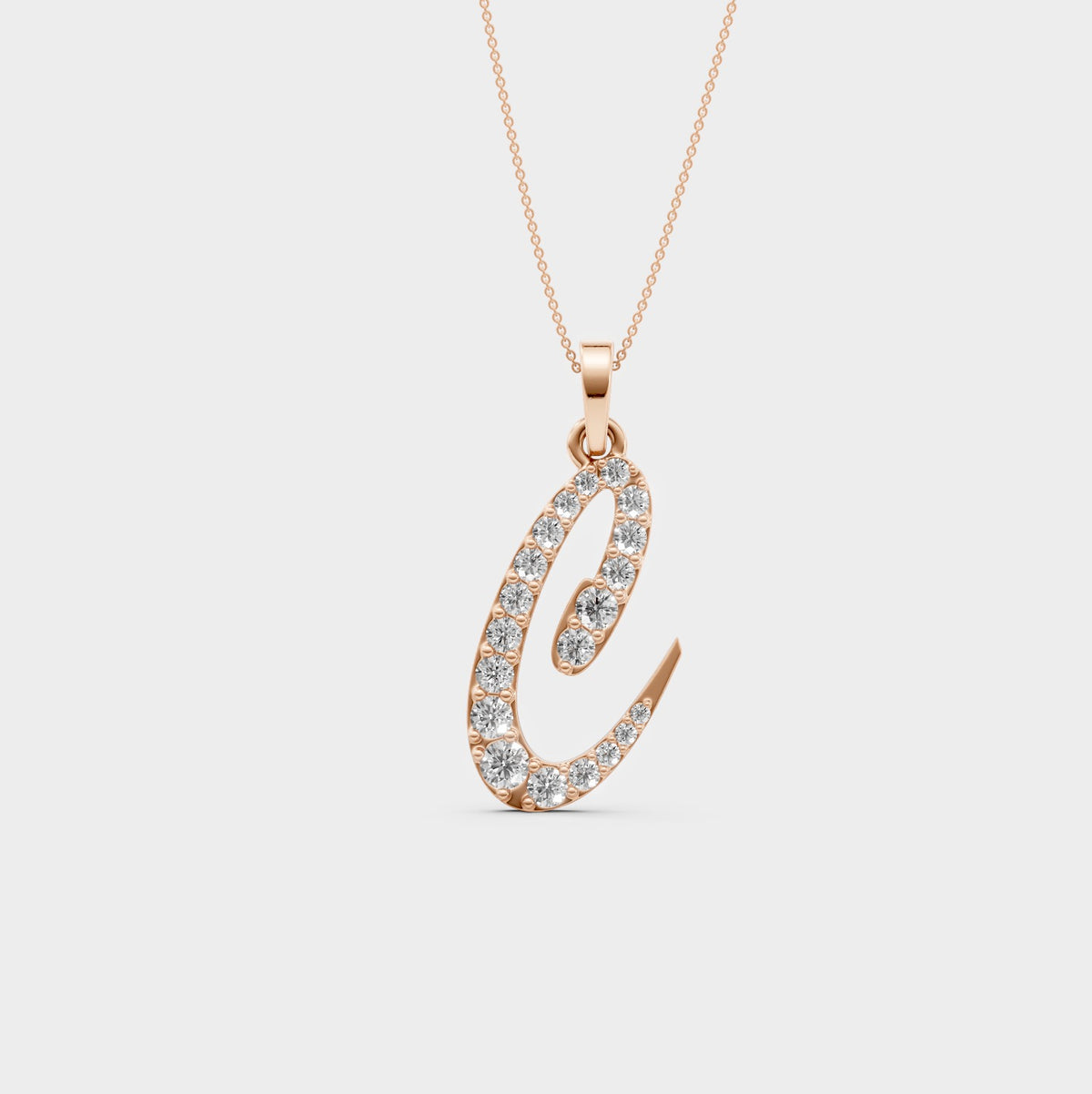 C Pendant Gold