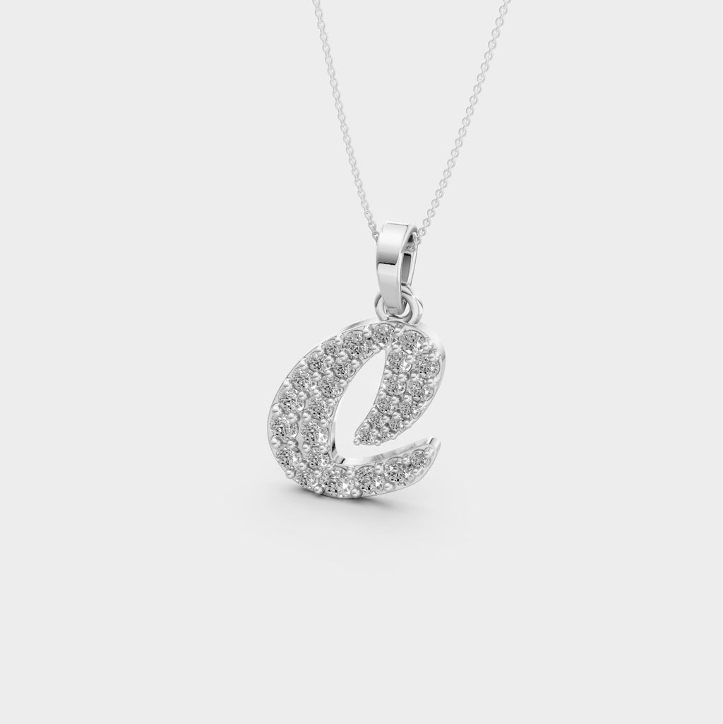 C Letter Pendant (Gold)
