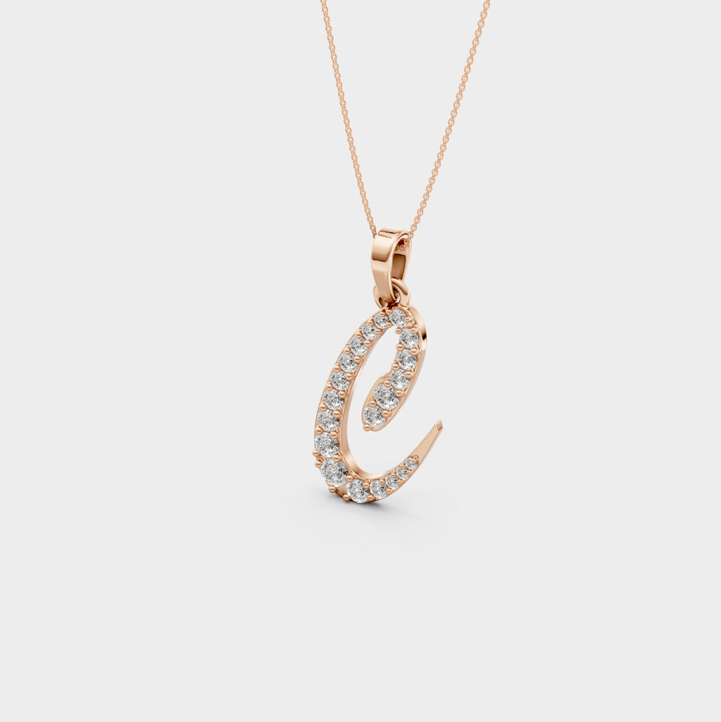 C Pendant Gold