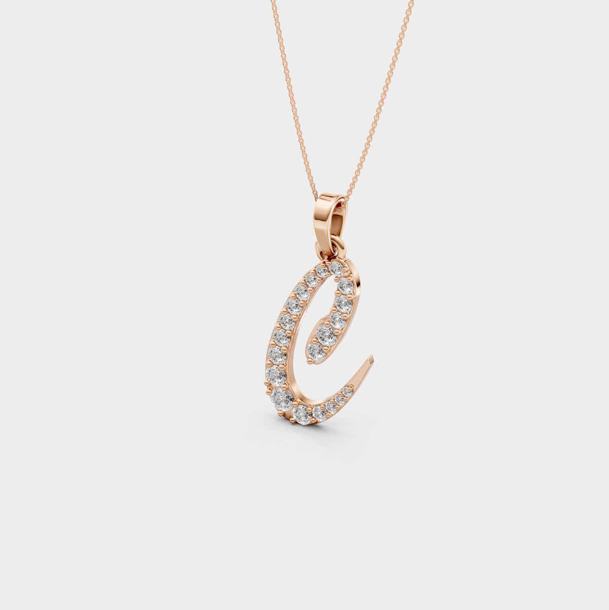 C Pendant Gold