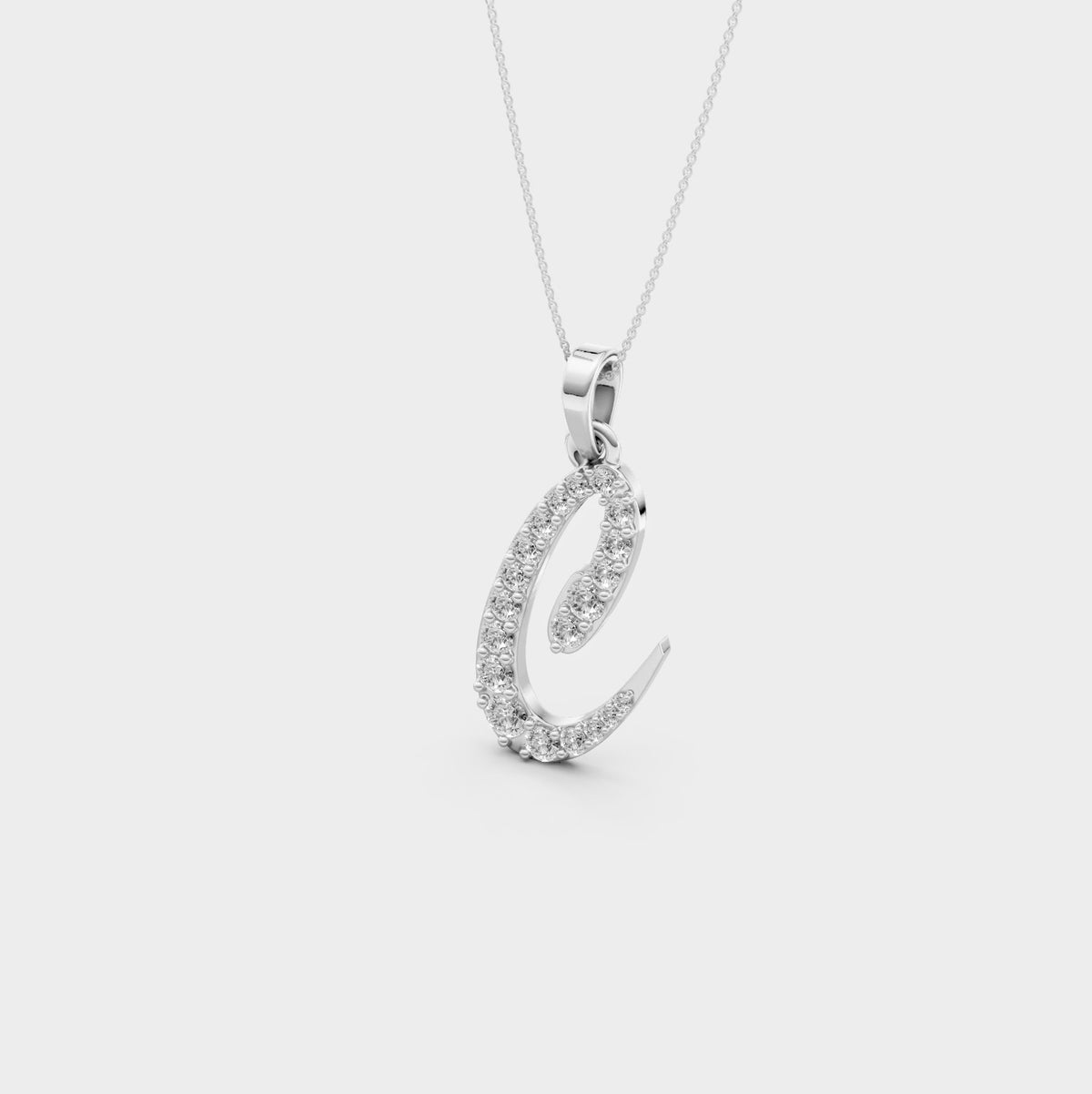 C Pendant Gold