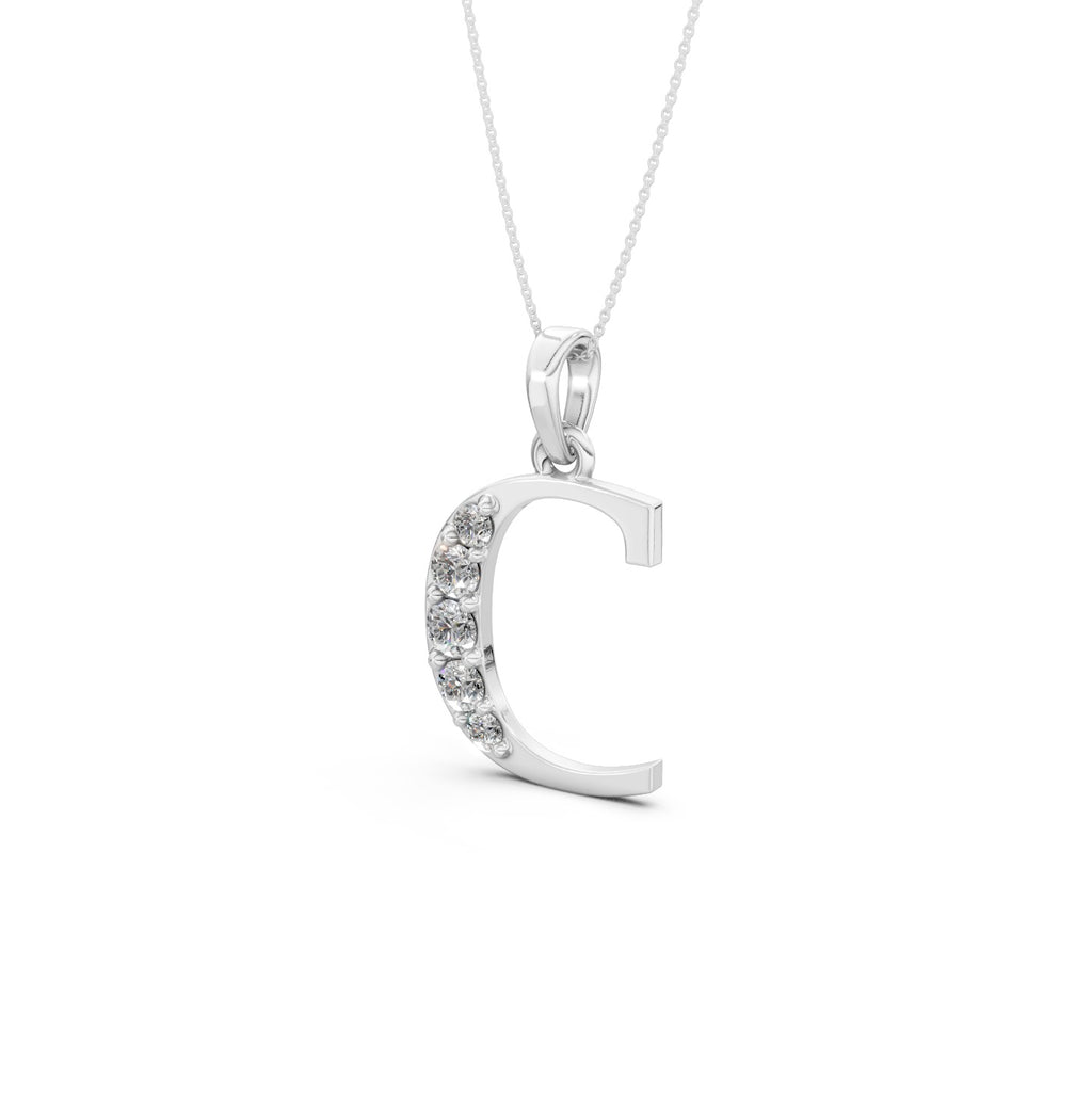 Necklace Initial C (Gold)