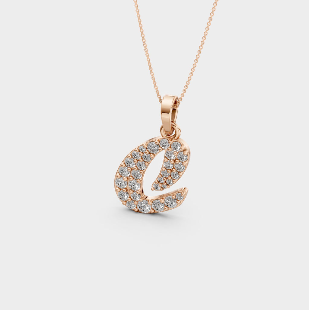 C Letter Pendant (Gold)