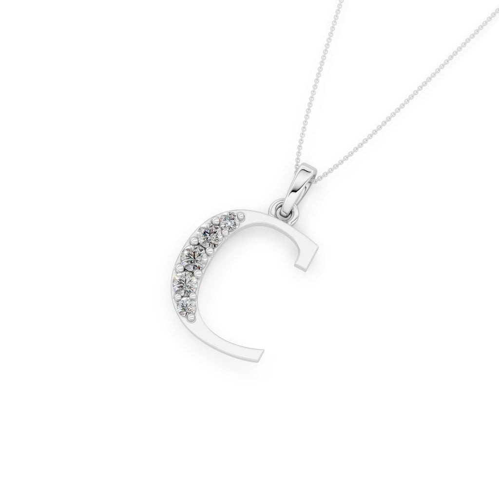 Necklace Initial C (Gold)