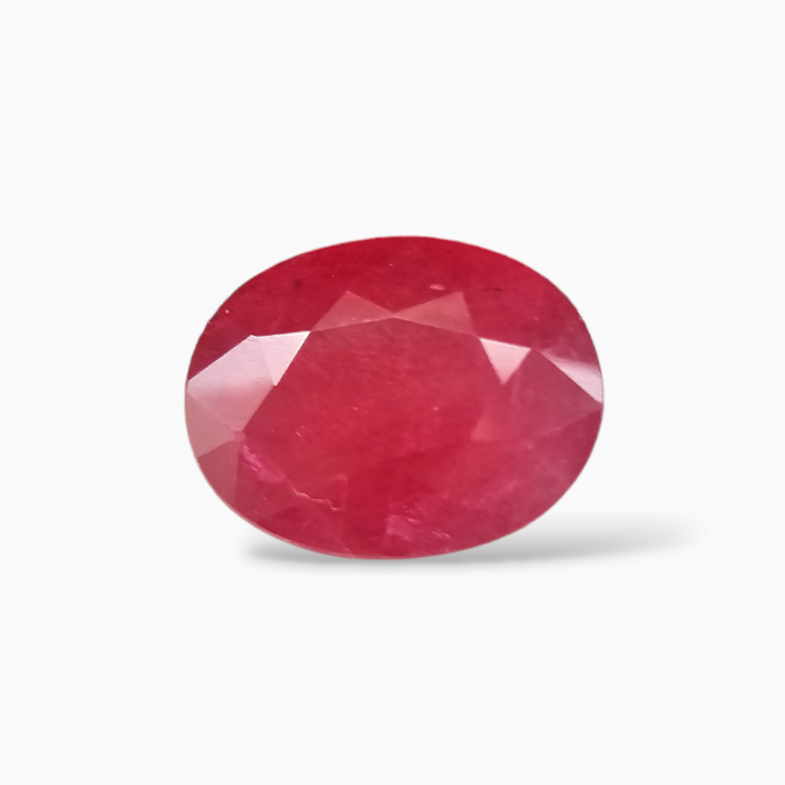 Natural Ruby Oval 2.22 Carats from Burma - Certified by IDL (Yaqoot stone)