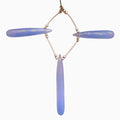 Chalcedony Long Drops Stone For Jewellery From 5 - 25 Carats 5 - 50 mm