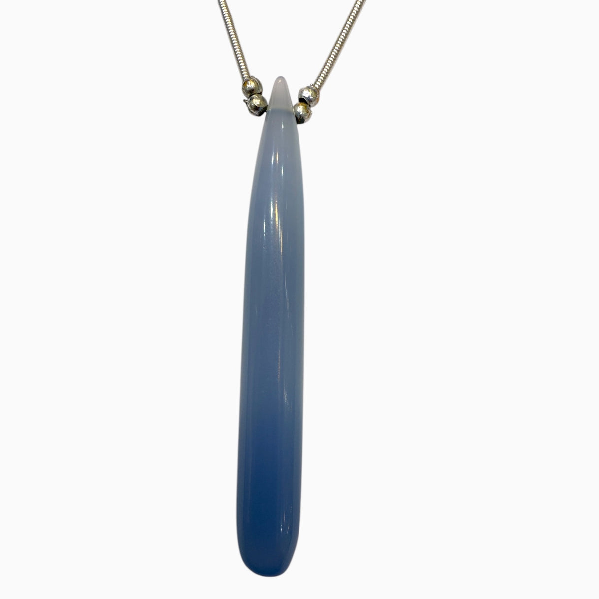 Chalcedony Long Drops Stone For Jewellery From 5 - 25 Carats 5 - 50 mm