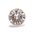 Champagne Moissanite Round  8.42 Carats 13mm