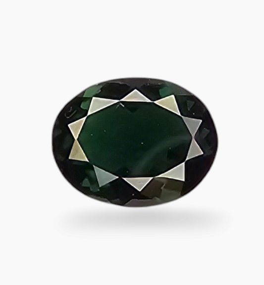 Natural Chrome Diopside Stone From Africa in Oval Shape 1.25 Carats Size 8.5x6.5mm