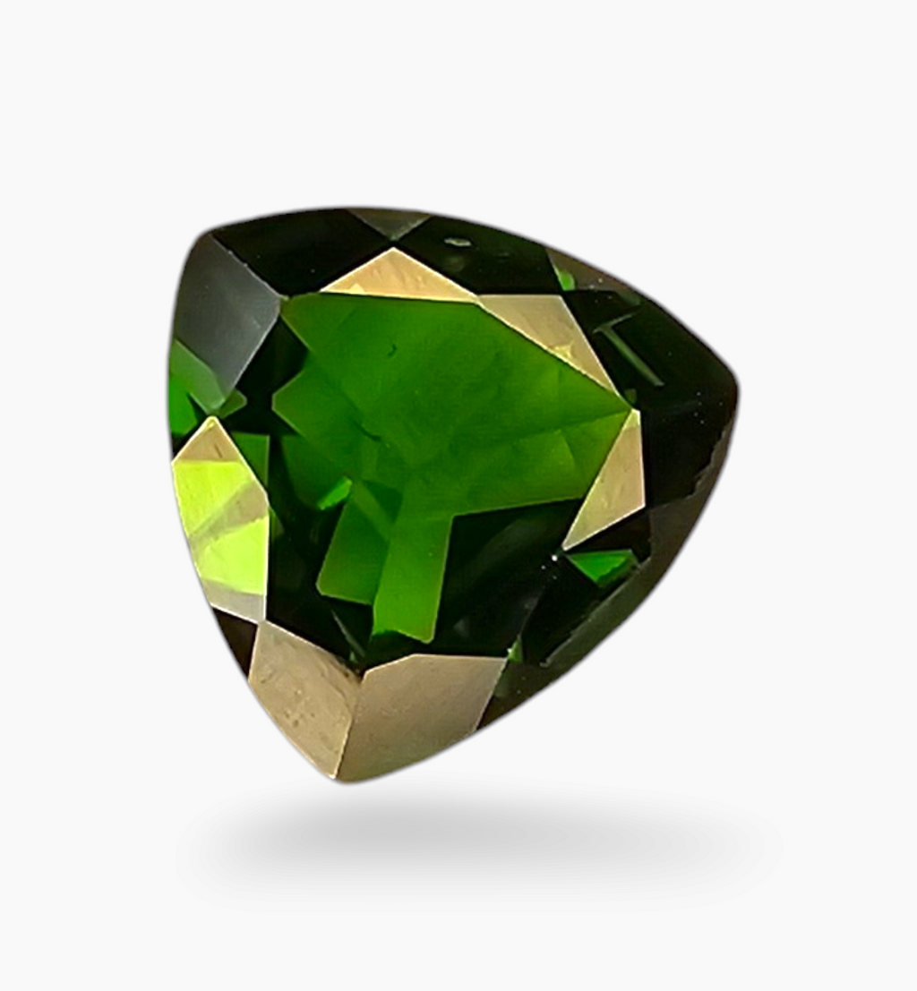 Natural Chrome Diopside Stone From Africa in Oval Shape 2.10 Carats Size 9x9mm
