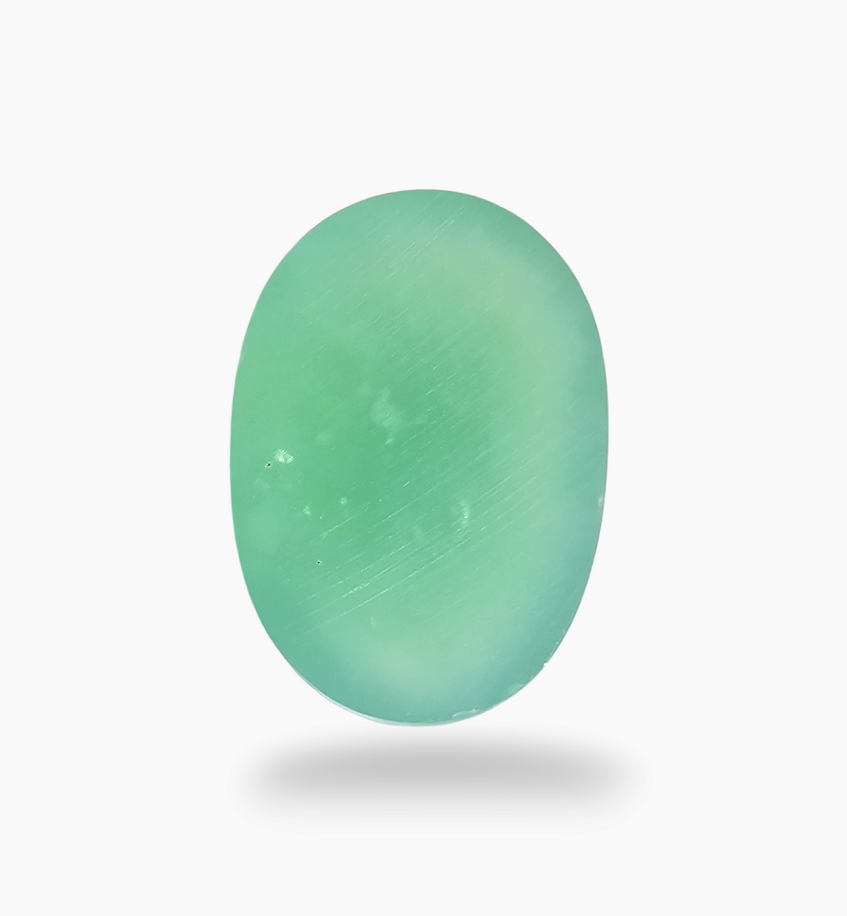 Natural Chrysoprase Stone 14.31 Carats Size 19x13mm