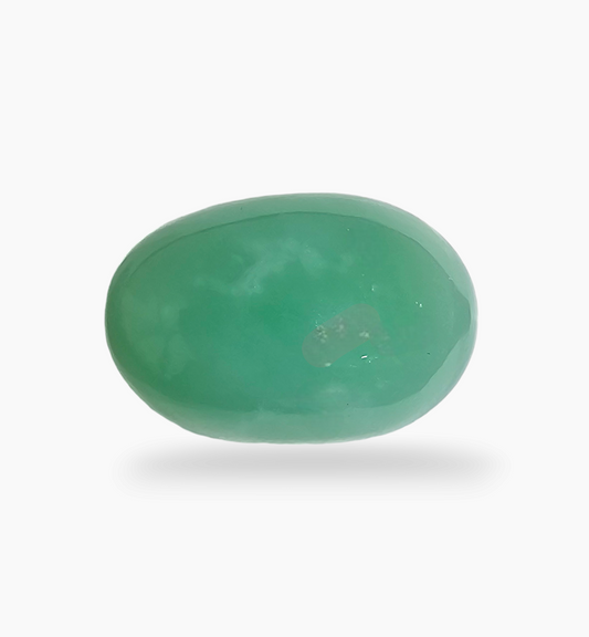 Natural Chrysoprase Stone 14.31 Carats Size 19x13mm