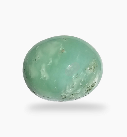 Natural Chrysoprase Stone 21.67 Carats Size 20x16mm