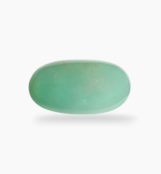 Natural Chrysoprase Stone 26.65 Carats Size 25x13mm