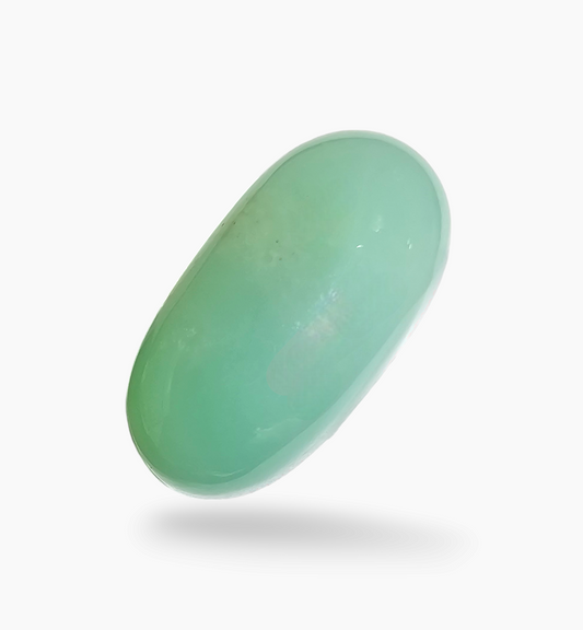 Natural Chrysoprase Stone 26.65 Carats Size 25x13mm