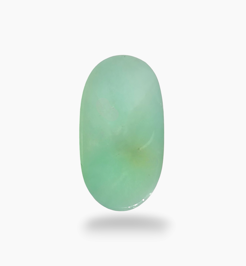 Natural Chrysoprase Stone 26.65 Carats Size 25x13mm