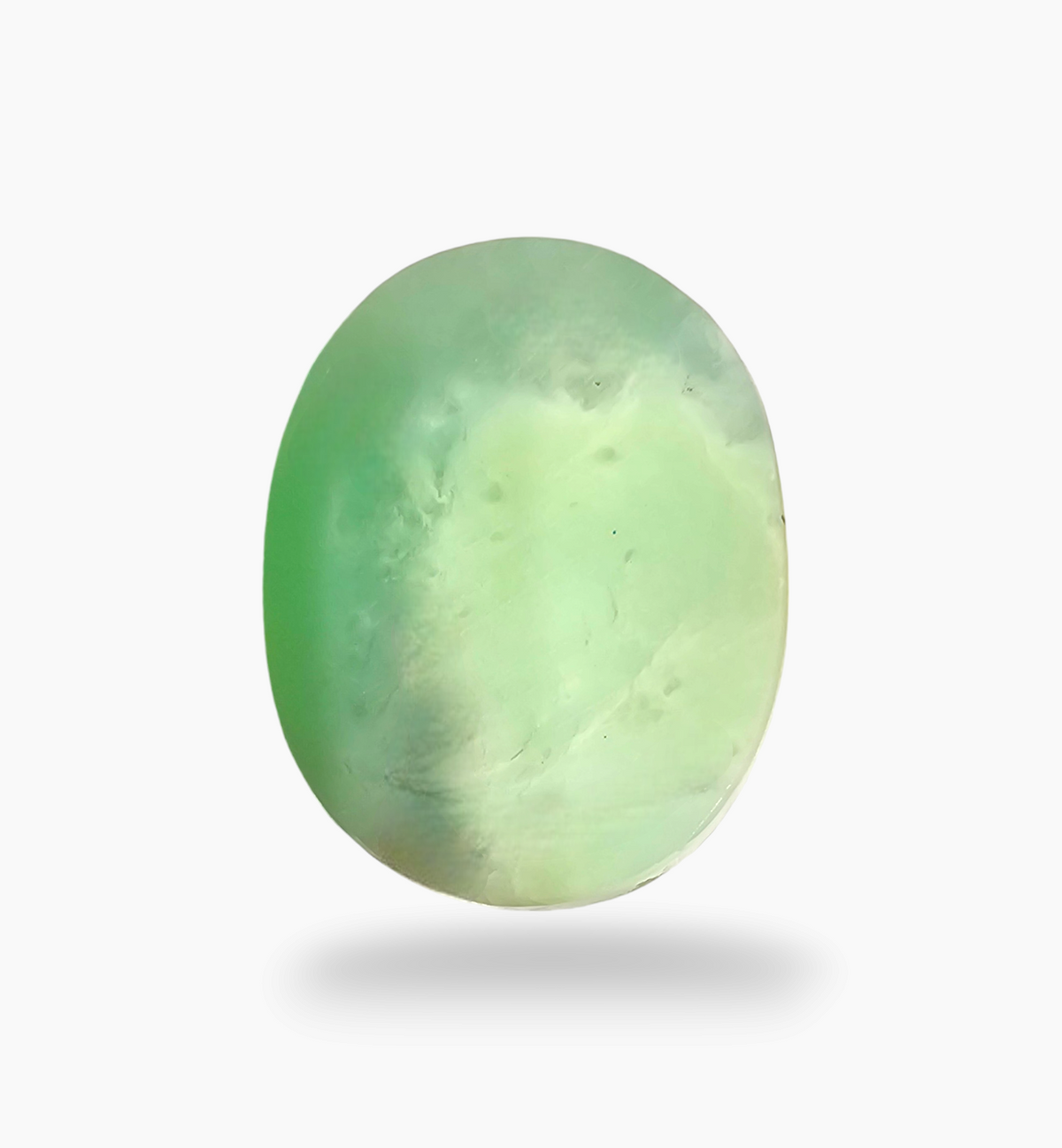 Natural Chrysoprase Stone 27.12 Carats Size 25x15.7mm