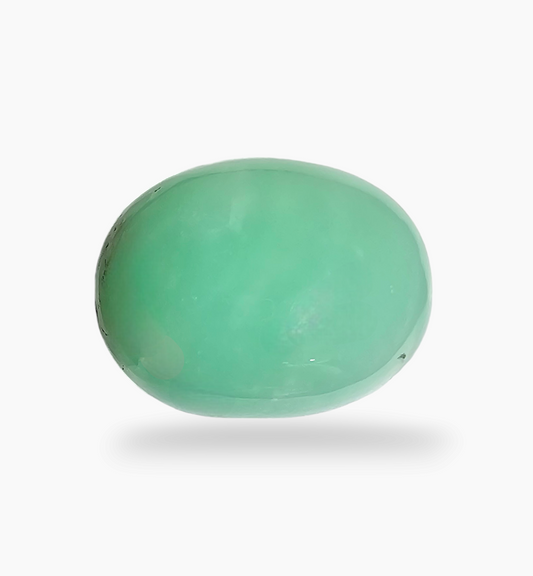 Natural Chrysoprase Stone 27.12 Carats Size 25x15.7mm