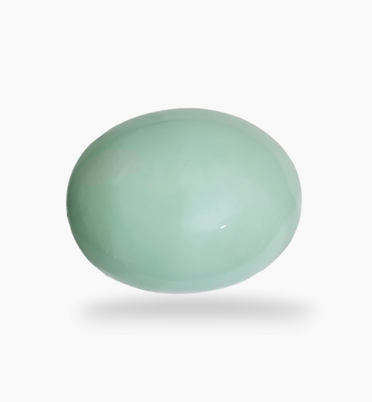 Natural Chrysoprase Stone 23.90 Carats Size 20.5x17mm