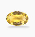 Natural Citrine Stone 14.94 Carats Oval Shape Size 19.2X12.8mm