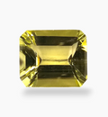 Natural Citrine Crystal 4.67 Carats Emerald Cut Shape Size 11.7x10mm