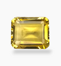 Natural Citrine Crystal 5.31 Carats Emerald Cut Shape Size 12x10mm