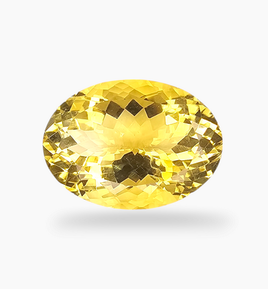 Natural Citrine Stone 12.74 Carats Oval Shape Size 18X13.2mm