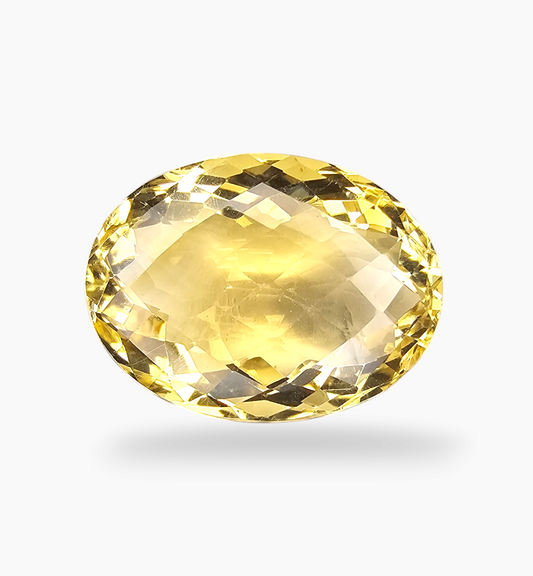 Natural Citrine Stone 26.55 Carats Oval Shape Size 25X17.5mm