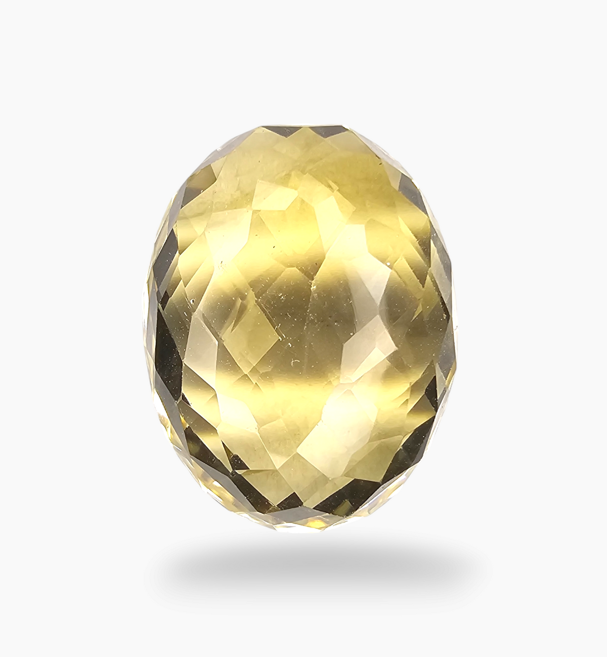 Natural Citrine Stone 31.84 Carats Oval Shape Size 25X17.8mm