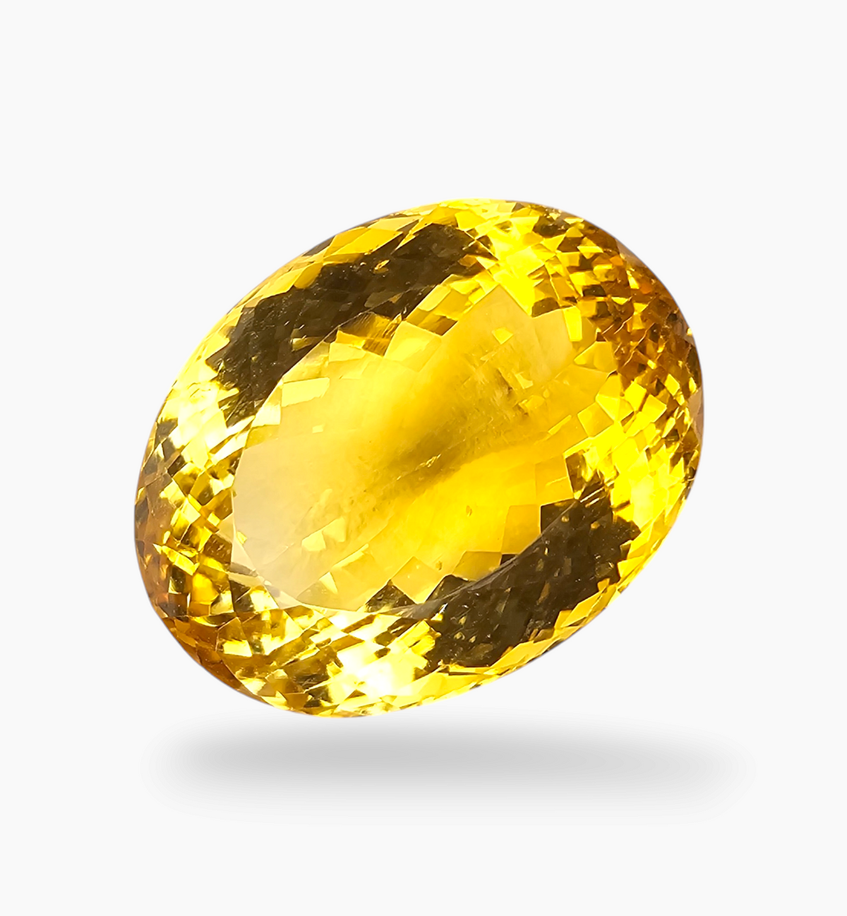 Natural Citrine Stone 33.99 Carats Oval Shape Size 22X17.4mm