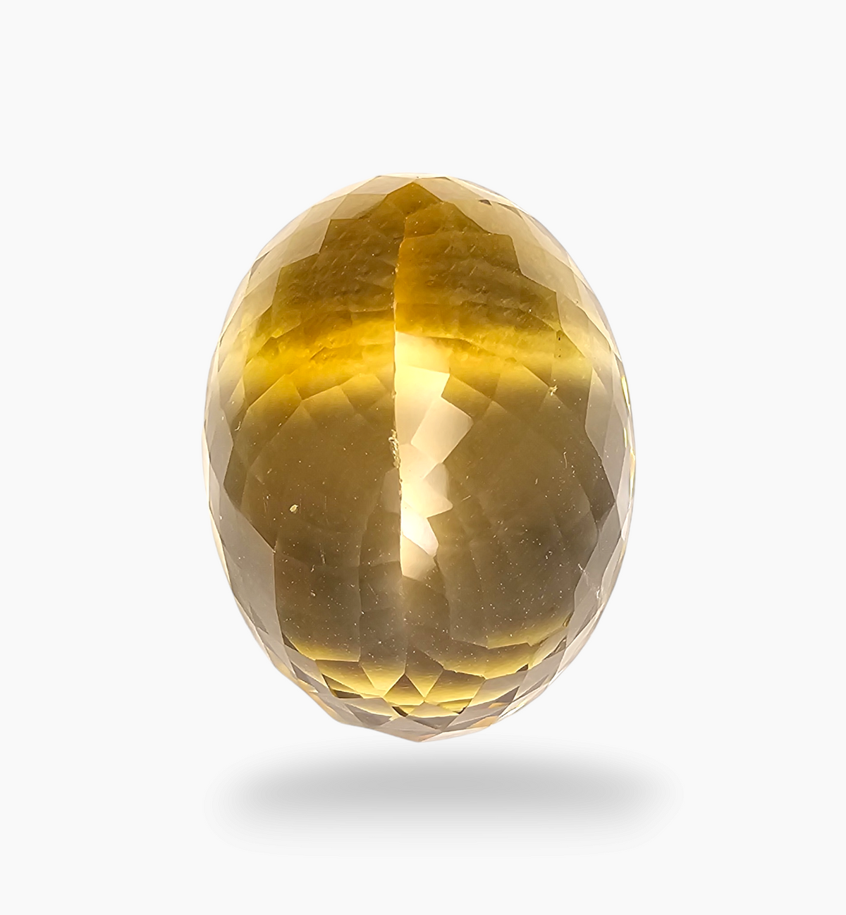 Natural Citrine Stone 33.99 Carats Oval Shape Size 22X17.4mm