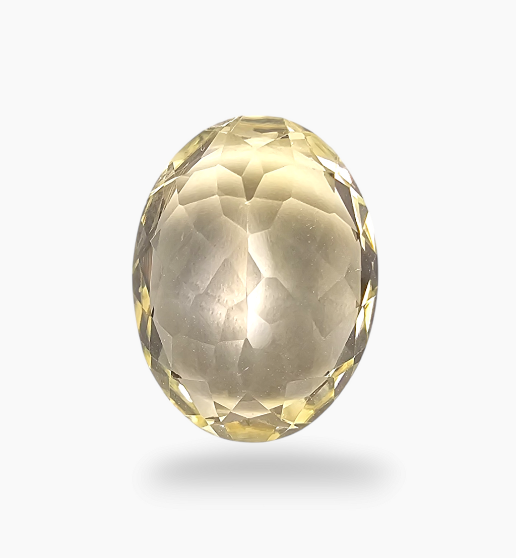 Natural Citrine Stone 8.40 Carats Oval Shape Size 16x12mm